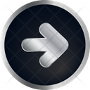 پیش‌نمایش فایل right-arrow-1646688 از پک بسته آیکون فلزی