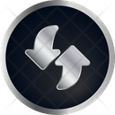 پیش‌نمایش فایل swap-1646683 از پک بسته آیکون فلزی