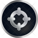 پیش‌نمایش فایل target-1646682 از پک بسته آیکون فلزی