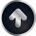 پیش‌نمایش فایل up-arrow-1646678 از پک بسته آیکون فلزی