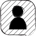 پیش‌نمایش فایل profile-129 از پک آیکون های ضروری رابط کاربری مداد