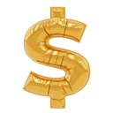 پیش‌نمایش فایل dollar-balloon-8817972 از پک بادکنک‌ها