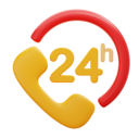 پیش‌نمایش فایل 24-hours-service-11096648 از پک تحویل غذا