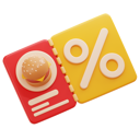 پیش‌نمایش فایل food-discount-coupon-11096767 از پک تحویل غذا