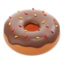 پیش‌نمایش فایل chocolate-donut-11327666 از پک تحویل غذا