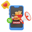 پیش‌نمایش فایل food-announcement-11327686 از پک تحویل غذا