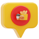 پیش‌نمایش فایل food-chat-11327657 از پک تحویل غذا