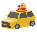 پیش‌نمایش فایل food-delivery-van-11327659 از پک تحویل غذا