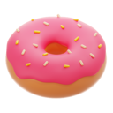 پیش‌نمایش فایل strawberry-donut-11327667 از پک تحویل غذا