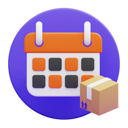 پیش‌نمایش فایل delivery-schedule-5294584 از پک لجستیک و مرسوله‌ها
