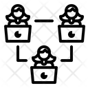 پیش‌نمایش فایل connection-2398682 از پک بسته آیکون کار از خانه