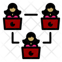 پیش‌نمایش فایل connection-2398746 از پک بسته آیکون کار از خانه
