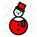 پیش‌نمایش فایل snowman-2434163 از پک بسته آیکون کریسمس