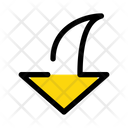 پیش‌نمایش فایل arrow-down-5161396 از پک ناوبری