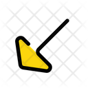 پیش‌نمایش فایل arrow-lett-down-5161369 از پک ناوبری