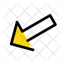 پیش‌نمایش فایل hard-arrow-lett-down-5161380 از پک ناوبری
