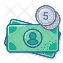 پیش‌نمایش فایل eur-avatar-coin-five-5559646 از پک پول و بیشتر نوتینگ