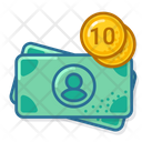 پیش‌نمایش فایل eur-avatar-coin-ten-5559648 از پک پول و بیشتر نوتینگ