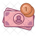 پیش‌نمایش فایل pound-avatar-coin-one-5559680 از پک پول و بیشتر نوتینگ