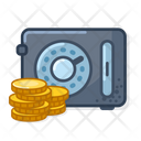 پیش‌نمایش فایل iron-safe-analog-gold-coins-6149103 از پک ایمن آنالوگ