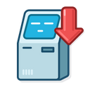 پیش‌نمایش فایل atm-usd-down-6148944 از پک خودپرداز