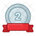 پیش‌نمایش فایل silver-medal-3216854 از پک جوایز و دستاوردها