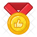 پیش‌نمایش فایل thumb-up-medal-3216847 از پک جوایز و دستاوردها