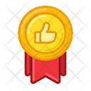 پیش‌نمایش فایل thumb-up-medal-3216863 از پک جوایز و دستاوردها