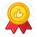 پیش‌نمایش فایل thumb-up-medal-3216887 از پک جوایز و دستاوردها