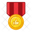 پیش‌نمایش فایل thumb-up-medal-3216903 از پک جوایز و دستاوردها