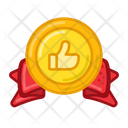 پیش‌نمایش فایل thumb-up-medal-3216927 از پک جوایز و دستاوردها