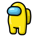 پیش‌نمایش فایل yellow-among-us-3218516 از پک کاراکترها ما امانگ