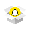 پیش‌نمایش فایل box-snapchat-3315515 از پک پک آنباکسینگ و تحویل