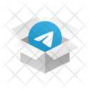 پیش‌نمایش فایل box-telegram-3315521 از پک پک آنباکسینگ و تحویل