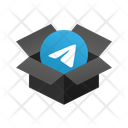 پیش‌نمایش فایل box-telegram-3315425 از پک پک آنباکسینگ و تحویل