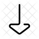 پیش‌نمایش فایل arrow-down-3531114 از پک ناوبری تک‌خطی