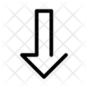 پیش‌نمایش فایل arrow-down-3531131 از پک ناوبری تک‌خطی