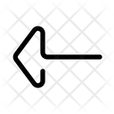 پیش‌نمایش فایل arrow-left-3531116 از پک ناوبری تک‌خطی