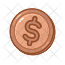 پیش‌نمایش فایل dollar-bronze-coin-3674834 از پک کازینو