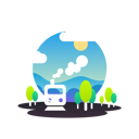 پیش‌نمایش فایل train-3674811 از پک سفر