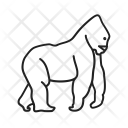 پیش‌نمایش فایل gorilla-12 از پک Animal 