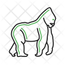 پیش‌نمایش فایل gorilla-13 از پک Animal 