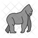 پیش‌نمایش فایل gorilla-19 از پک Animal 
