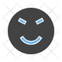 پیش‌نمایش فایل amused-face-1 از پک شکلک‌ها
