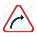 پیش‌نمایش فایل right-hand-curve-3 از پک علائم راهنمایی و رانندگی