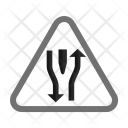 پیش‌نمایش فایل double-lane-ahead-6 از پک علائم راهنمایی و رانندگی