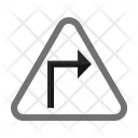پیش‌نمایش فایل sharp-right-turn-6 از پک علائم راهنمایی و رانندگی