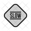 پیش‌نمایش فایل slow-11 از پک علائم راهنمایی و رانندگی