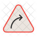 پیش‌نمایش فایل right-curve-1 از پک علائم راهنمایی و رانندگی
