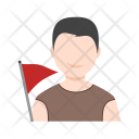 پیش‌نمایش فایل holding-flag-4 از پک فعالیت‌ها